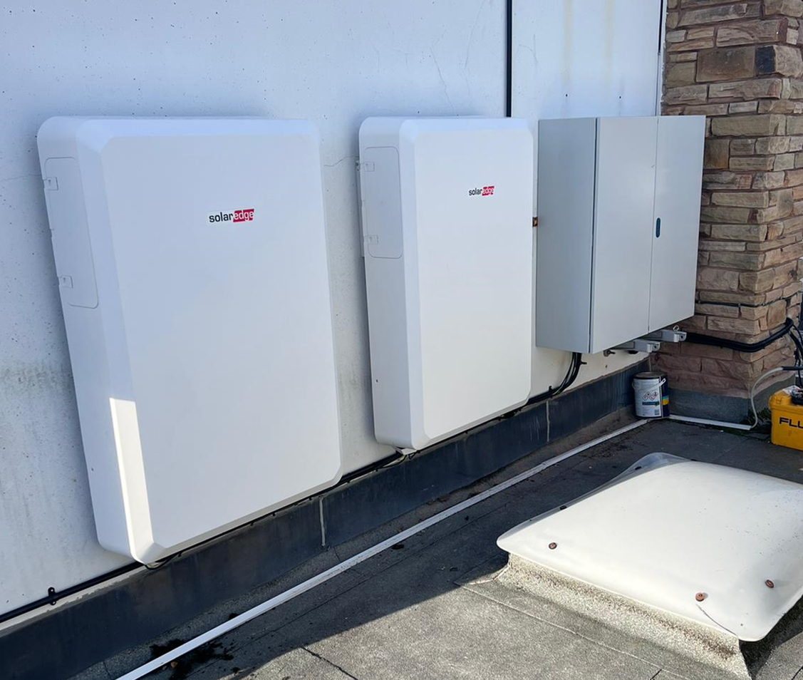Eco energies battery installation